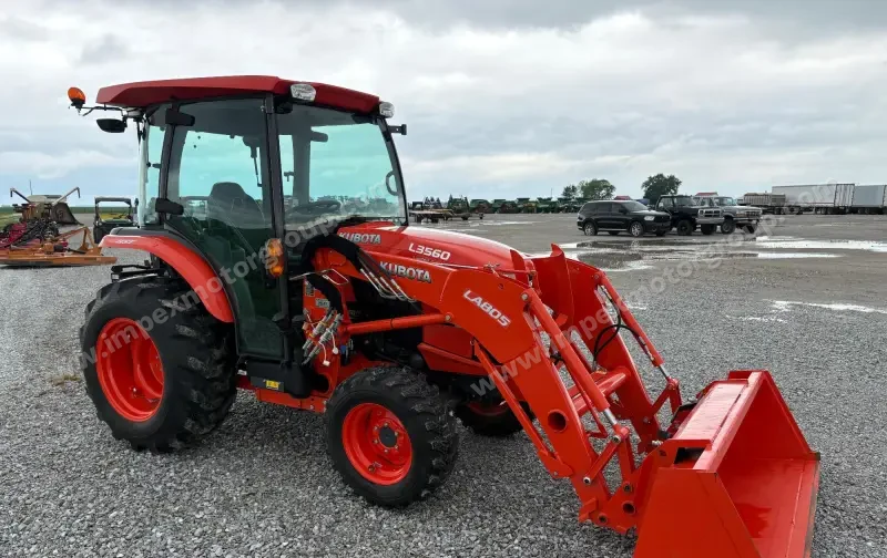 2019 Kubota L3560 Limited Edition MFWD Compact Utility Tractor W/ Loader | Agriculture photo 3
