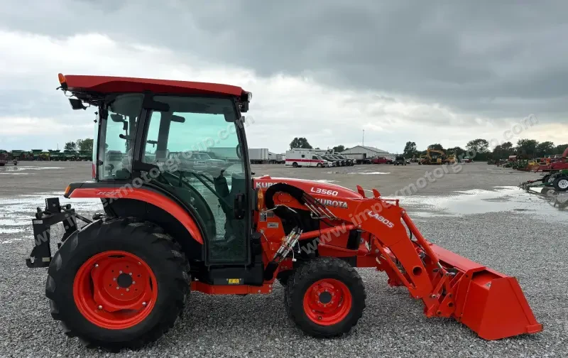 2019 Kubota L3560 Limited Edition MFWD Compact Utility Tractor W/ Loader | Agriculture photo 4