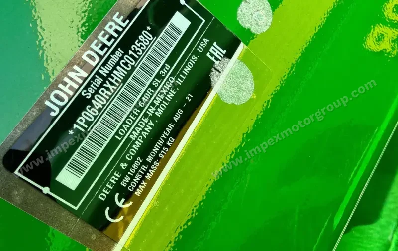 2021 John Deere 6110R MFWD Tractor W/Loader | Agriculture photo 63
