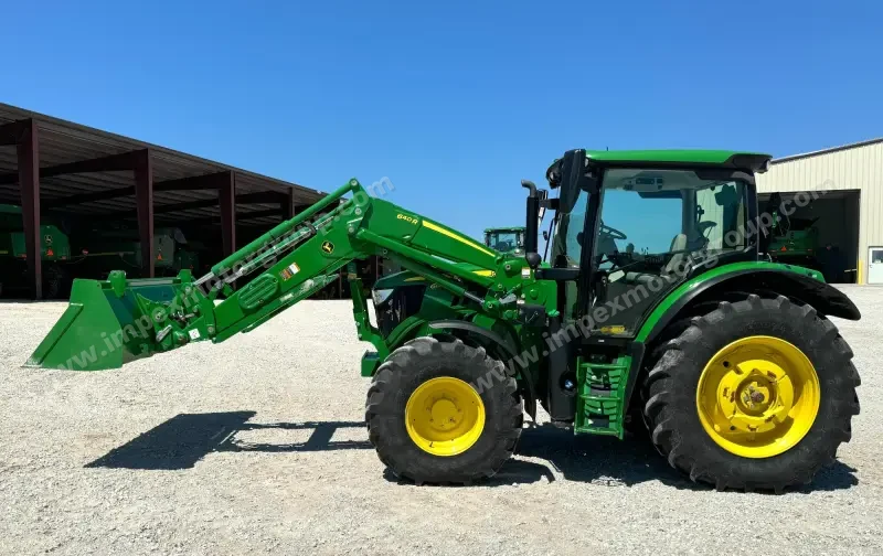 2021 John Deere 6110R MFWD Tractor W/Loader | Agriculture photo 8