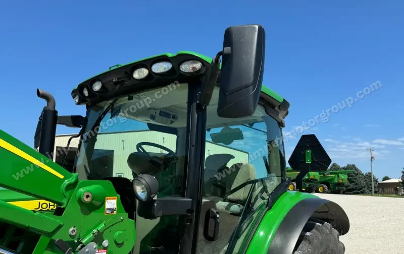 2021 John Deere 6110R MFWD Tractor W/Loader | Agriculture photo 16