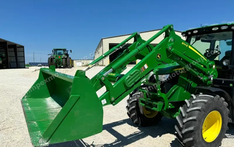 2021 John Deere 6110R MFWD Tractor W/Loader | Agriculture photo 9