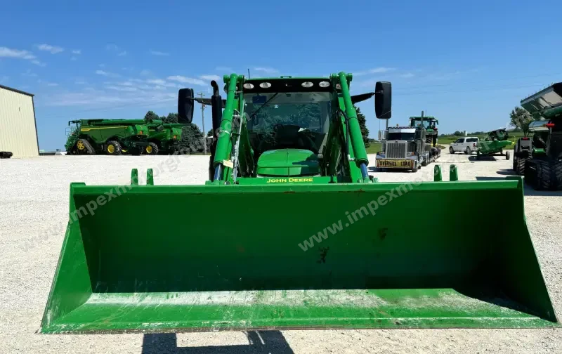2021 John Deere 6110R MFWD Tractor W/Loader | Agriculture photo 2