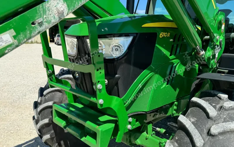 2021 John Deere 6110R MFWD Tractor W/Loader | Agriculture photo 14
