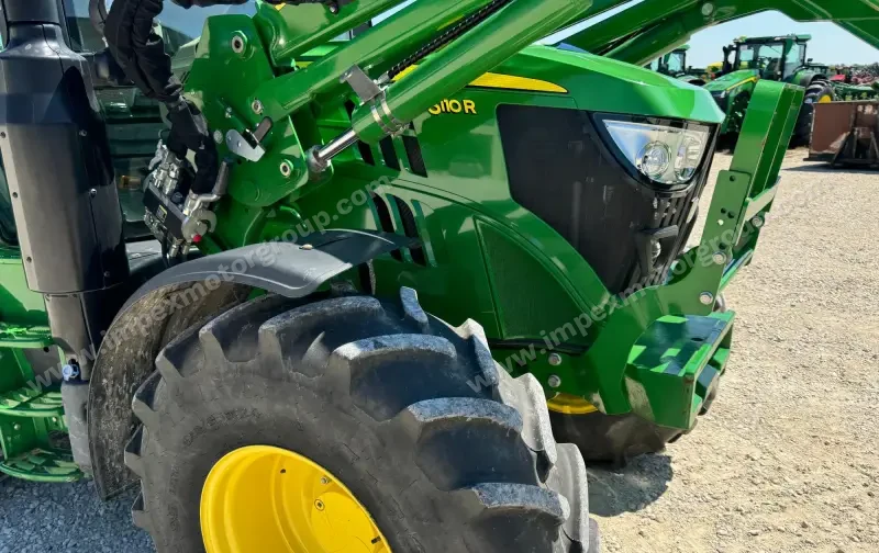2021 John Deere 6110R MFWD Tractor W/Loader | Agriculture photo 42