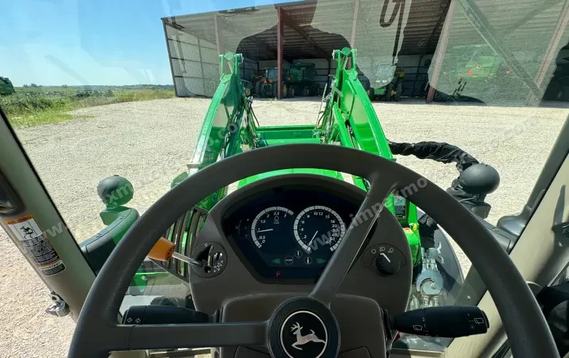 2021 John Deere 6110R MFWD Tractor W/Loader | Agriculture photo 50