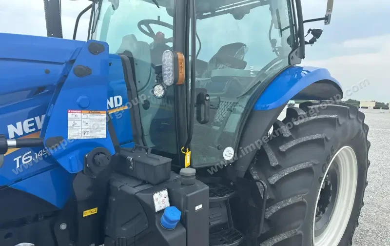 2023 New Holland T6.145 MFWD Tractor W/Loader | Agriculture photo 17
