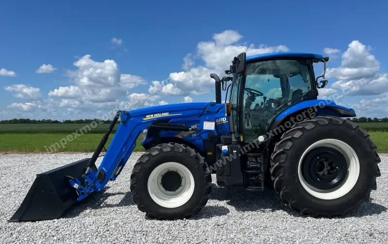 2023 New Holland T6.145 MFWD Tractor W/Loader | Agriculture photo 8