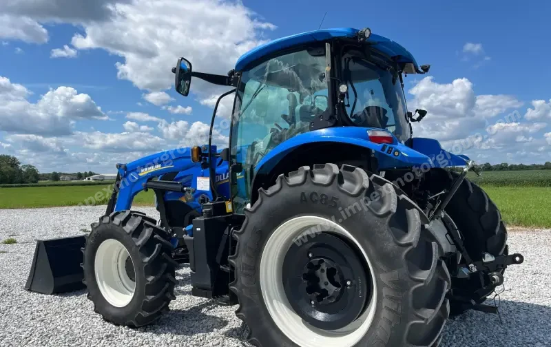 2023 New Holland T6.145 MFWD Tractor W/Loader | Agriculture photo 7