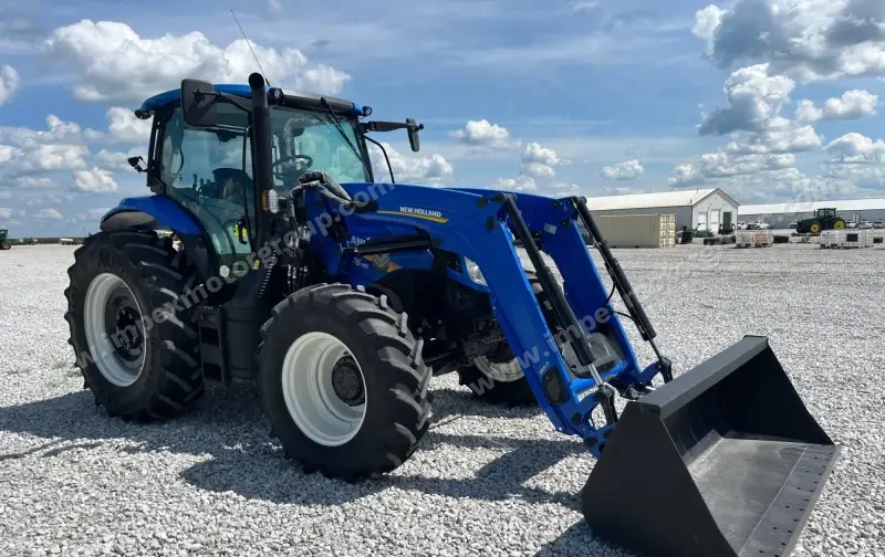 2023 New Holland T6.145 MFWD Tractor W/Loader | Agriculture photo 3