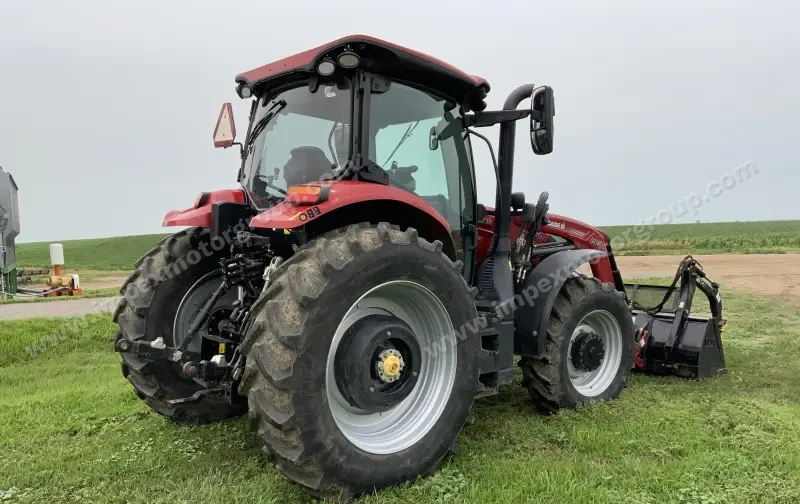 2021 Case IH Maxxum 150 MFWD Tractor W/Grapple Loader photo 5