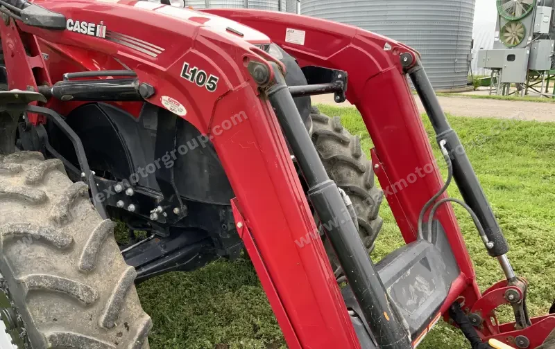 2021 Case IH Maxxum 150 MFWD Tractor W/Grapple Loader photo 22