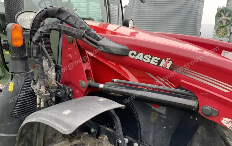 2021 Case IH Maxxum 150 MFWD Tractor W/Grapple Loader photo 23