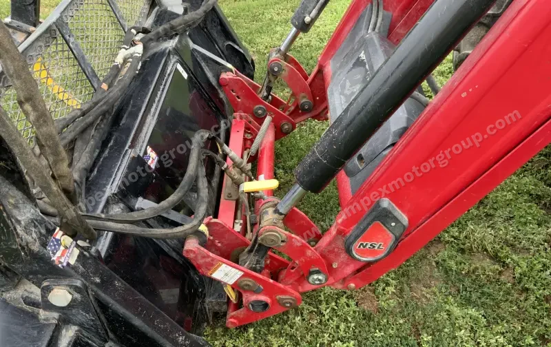 2021 Case IH Maxxum 150 MFWD Tractor W/Grapple Loader photo 13
