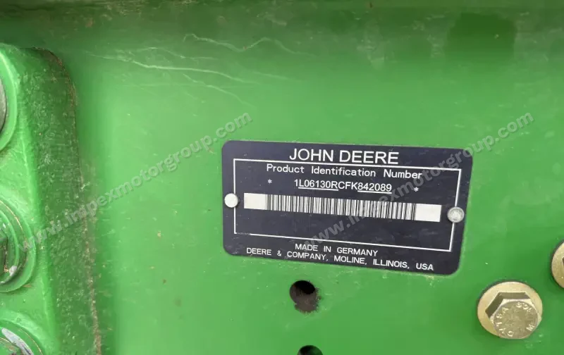 2016 John Deere 6130R MFWD Tractor W/Loader | Agriculture photo 75