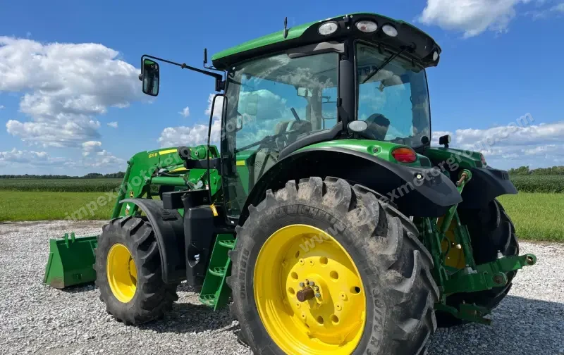 2016 John Deere 6130R MFWD Tractor W/Loader | Agriculture photo 7