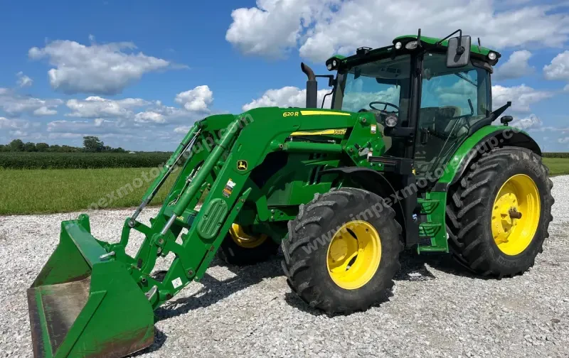 2016 John Deere 6130R MFWD Tractor W/Loader | Agriculture photo 1