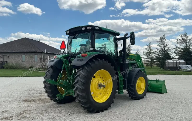 2022 John Deere 6145R MFWD Tractor W/Loader | Agriculture photo 5