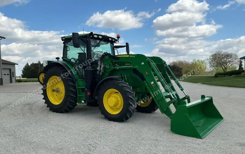2022 John Deere 6145R MFWD Tractor W/Loader | Agriculture photo 3