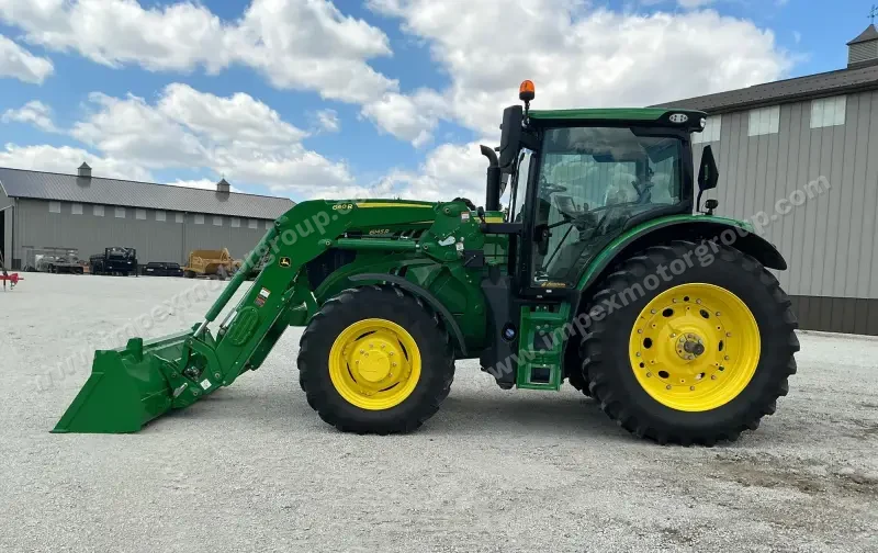 2022 John Deere 6145R MFWD Tractor W/Loader | Agriculture photo 8