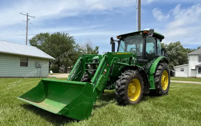 2019 John Deere 5100E MFWD Tractor W/540M Loader | Agriculture photo 1