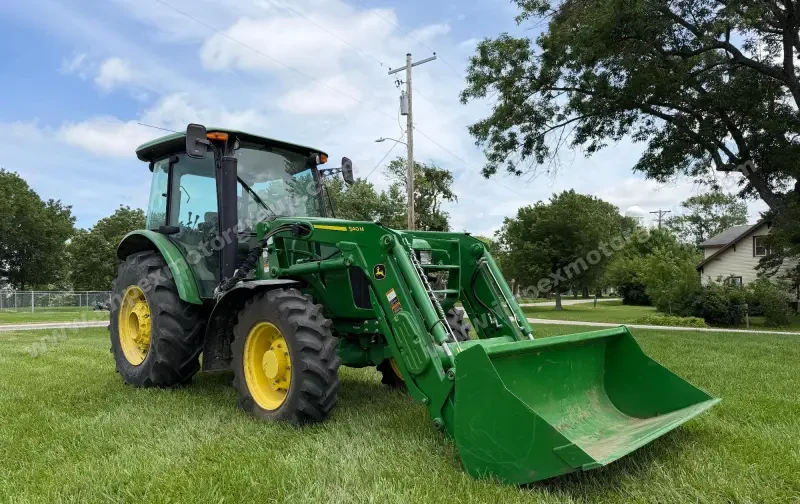 2019 John Deere 5100E MFWD Tractor W/540M Loader | Agriculture photo 3