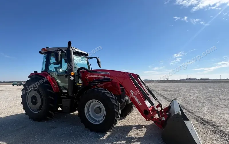 2021 Massey Ferguson 7715S MFWD Tractor W/Loader | Agriculture photo 3
