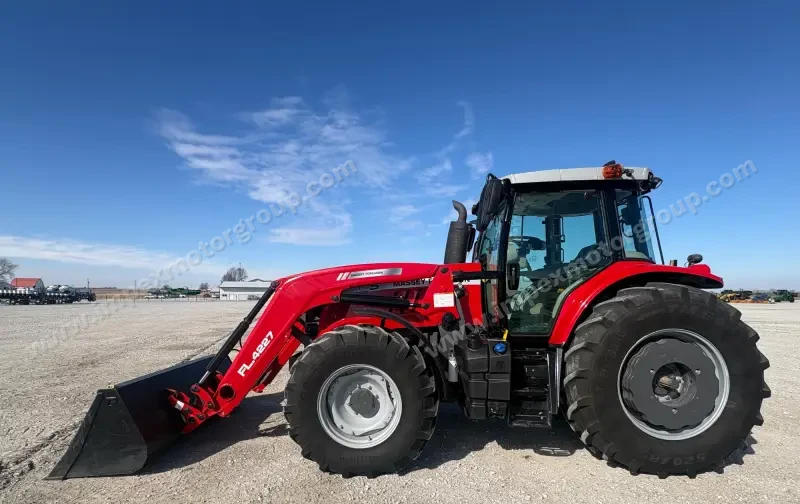 2021 Massey Ferguson 7715S MFWD Tractor W/Loader | Agriculture photo 8