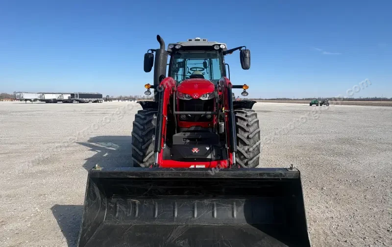 2021 Massey Ferguson 7715S MFWD Tractor W/Loader | Agriculture photo 2