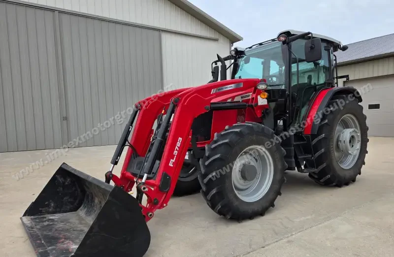 2022 Massey Ferguson 6713 MFWD Tractor W/FL3723 Loader photo 1