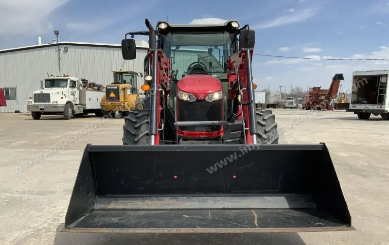 2017 Massey Ferguson 4710 MFWD Tractor W/Loader | Agriculture photo 2