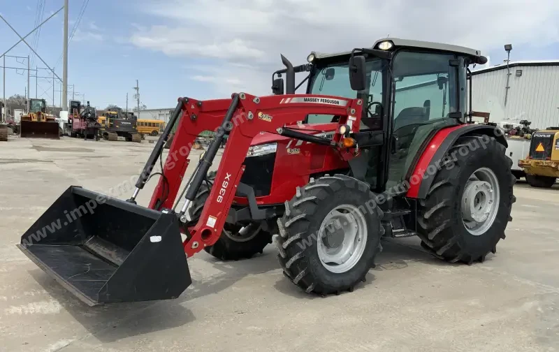 2017 Massey Ferguson 4710 MFWD Tractor W/Loader | Agriculture photo 1