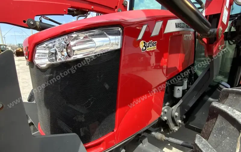 2017 Massey Ferguson 4710 MFWD Tractor W/Loader | Agriculture photo 24