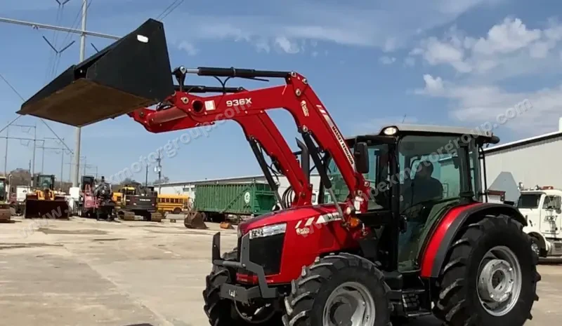 2017 Massey Ferguson 4710 MFWD Tractor W/Loader | Agriculture photo 9