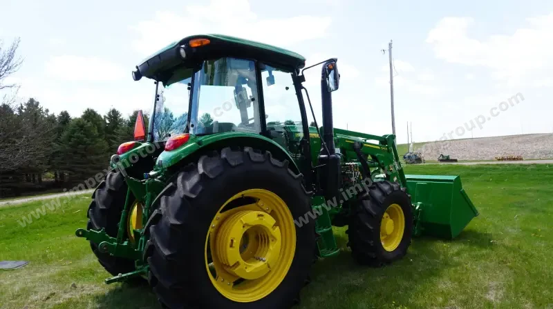 2018 John Deere 6105E MFWD Tractor W/540M Loader | Agriculture photo 5