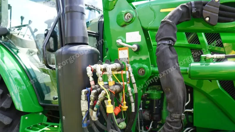 2018 John Deere 6105E MFWD Tractor W/540M Loader | Agriculture photo 32