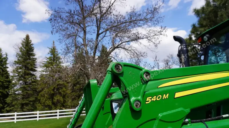 2018 John Deere 6105E MFWD Tractor W/540M Loader | Agriculture photo 15