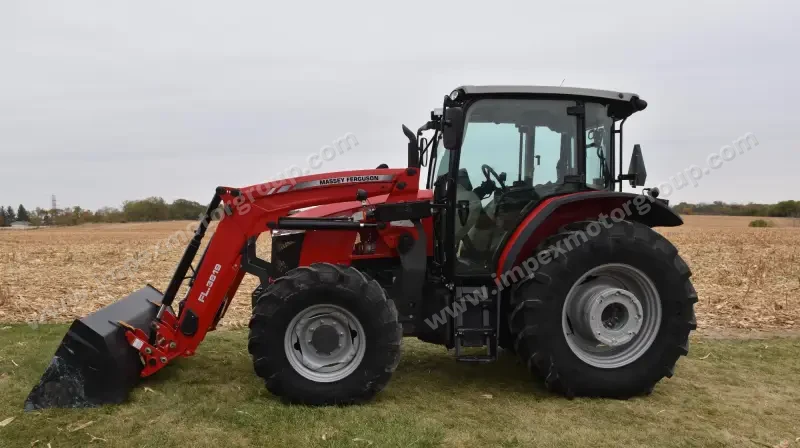 2022 Massey Ferguson 5711 Dyna-4 MFWD Tractor W/Loader | Agriculture photo 8