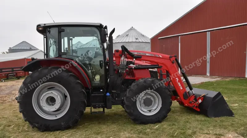 2022 Massey Ferguson 5711 Dyna-4 MFWD Tractor W/Loader | Agriculture photo 4