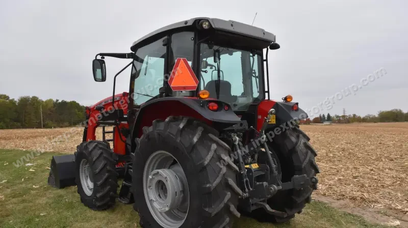 2022 Massey Ferguson 5711 Dyna-4 MFWD Tractor W/Loader | Agriculture photo 7