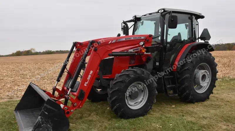 2022 Massey Ferguson 5711 Dyna-4 MFWD Tractor W/Loader | Agriculture photo 12