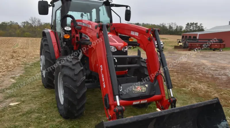 2022 Massey Ferguson 5711 Dyna-4 MFWD Tractor W/Loader | Agriculture photo 32
