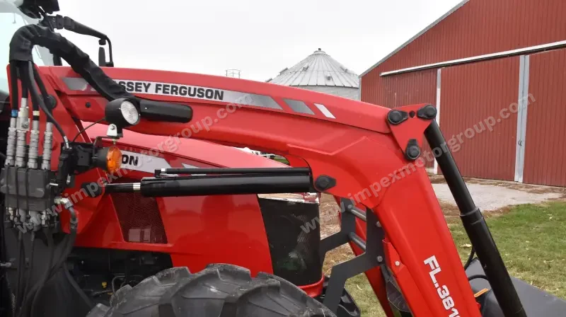 2022 Massey Ferguson 5711 Dyna-4 MFWD Tractor W/Loader | Agriculture photo 27