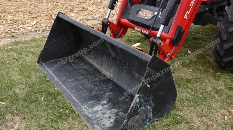 2022 Massey Ferguson 5711 Dyna-4 MFWD Tractor W/Loader | Agriculture photo 21