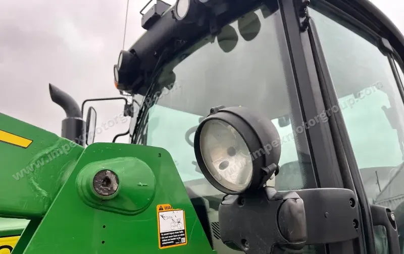 2015 John Deere 6130M MFWD Tractor W/Grapple Loader photo 17