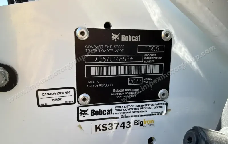 2023 Bobcat T595 Compact Track Loader photo 61