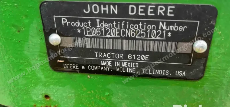 2021 John Deere 6120E MFWD photo 69