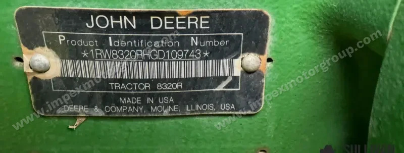 2016 John Deere 8320R MFWD photo 42