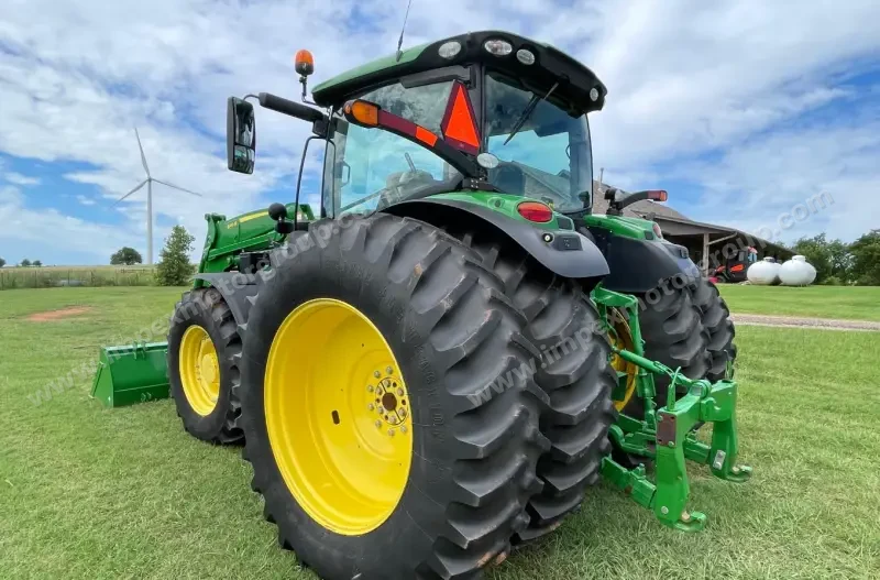 2015 John Deere 6155R MFWD photo 7
