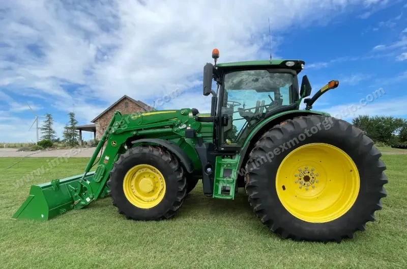 2015 John Deere 6155R MFWD photo 8